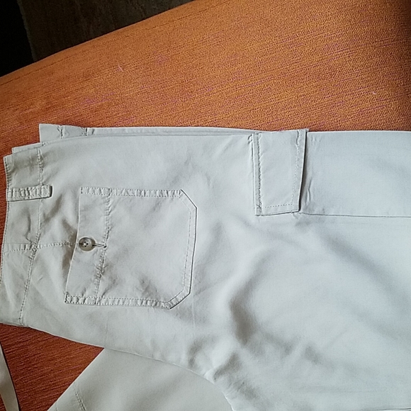 BANANA REPUBLIC Silk Cargo Pants - Picture 4 of 6